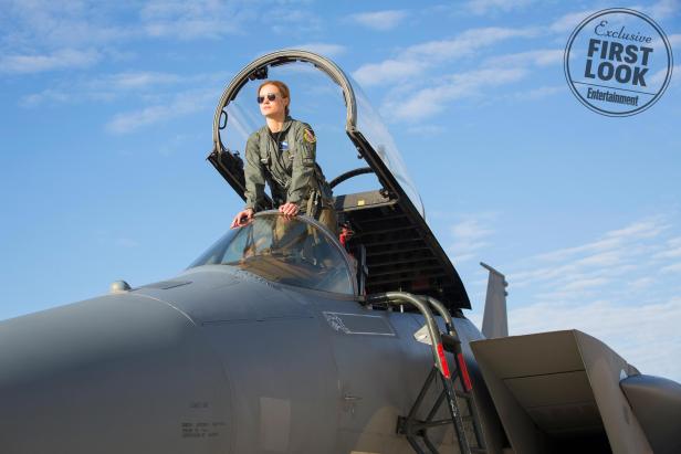 Captain Marvel: Erste Bilder von Brie Larson als neue Marvel-Heldin