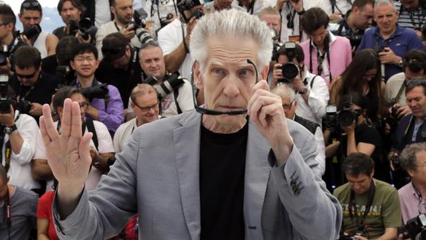 File photo of director Cronenberg posing during a