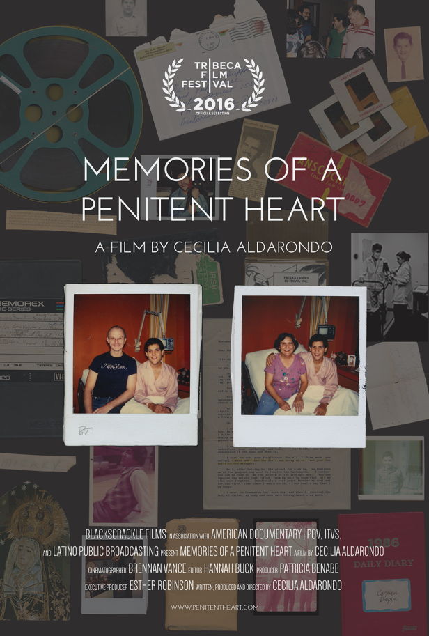 Das Filmplakat für „Memories of a Penitent Heart“ von Cecilia Aldarondo.