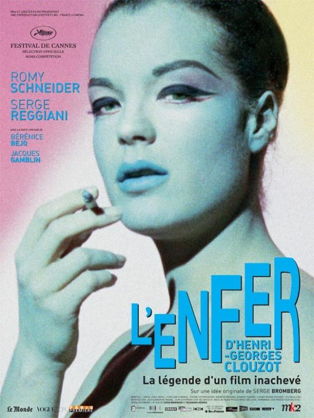 Das Filmplakat für „L'Enfer“ mit Romy Schneider in der Hauptrolle.