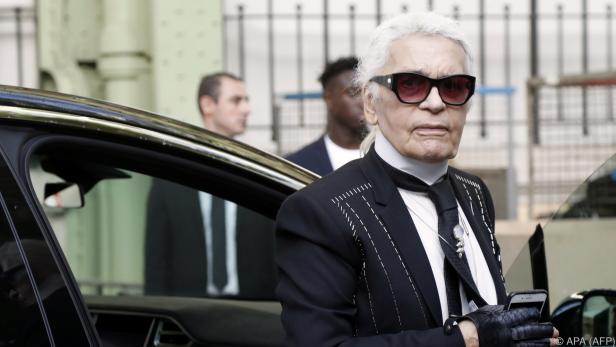 Lagerfeld machte sich zuletzt in der Öffentlichkeit rar