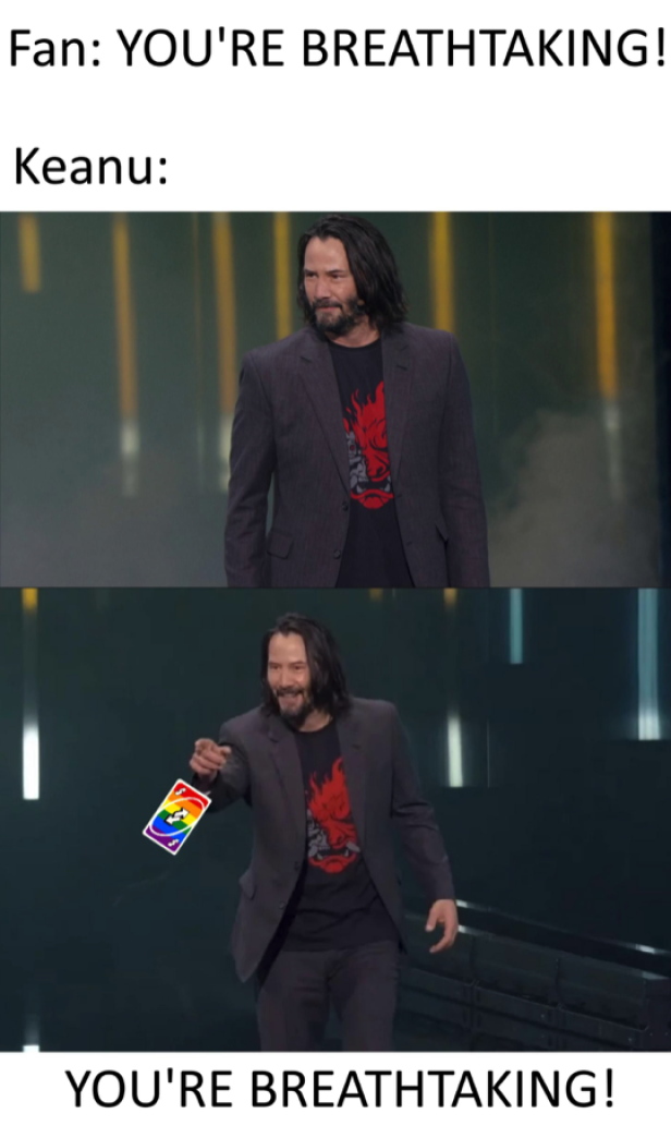 Die 12 besten Memes zu Keanu Reeves