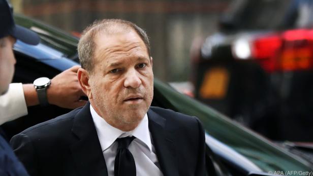 Harvey Weinstein bei der Ankunft vor dem Gericht in New York