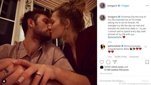 Toni Garrn und Alex Pettyfer im Liebesglück