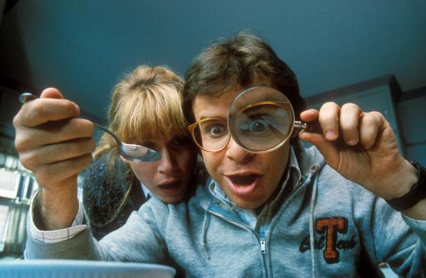Rick Moranis in "Liebling, ich habe die Kinder geschrumpft" (1989) Liebling, Rick Moranis schrumpft wieder irgendwen!