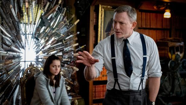 Daniel Craig und Ana de Armas in "Knives Out"