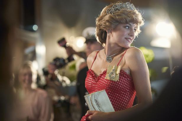 Emma Corrin als Lady Diana in "The Crown"