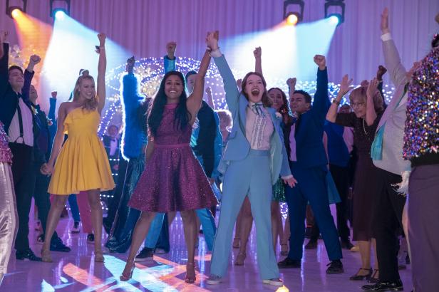 "The Prom": Im Netflix-Musical tanzen schrille Stars in Glitterkostümen