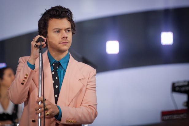 Singer Harry Styles performs on NBC's 'Today' show in New York