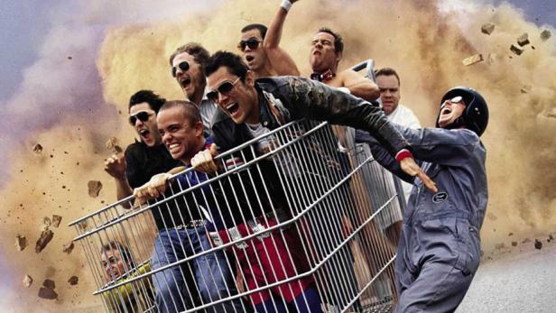 Wo kann ich alle "Jackass"-Filme und die Serie streamen?