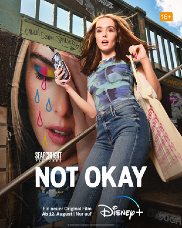 "Not Okay"-Trailer: Zoey Deutch als kontroverse Influencerin auf Disney+