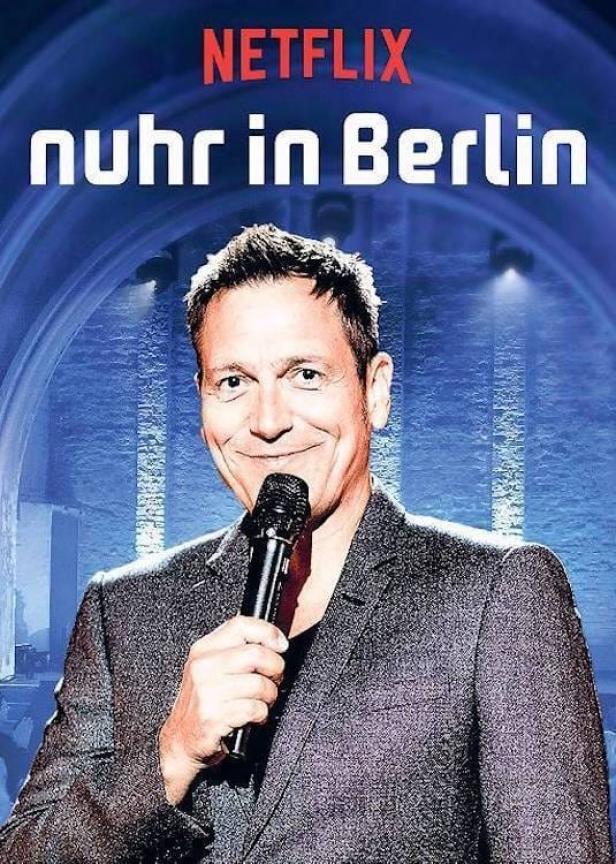 Nuhr in Berlin, eine Comedy-Show auf Netflix, mit Dieter Nuhr auf der Bühne.