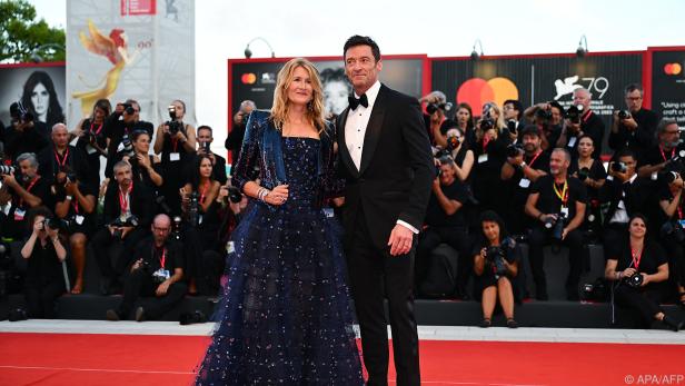 Laura Dern und Hugh Jackman in Venedig