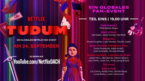 Netflix-Event Tudum: Trailer mit Stars wie Millie Bobby Brown