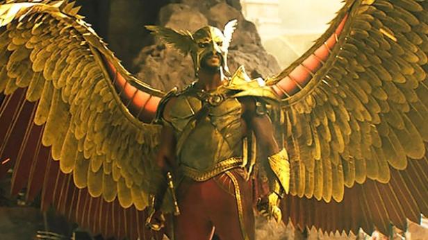 Aldis Hodge als Hawkman in "Black Adam" 