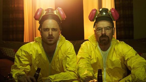 Bryan Cranston (Walter White) und Aaron Paul (Jesse Pinkman) in "Breaking Bad"