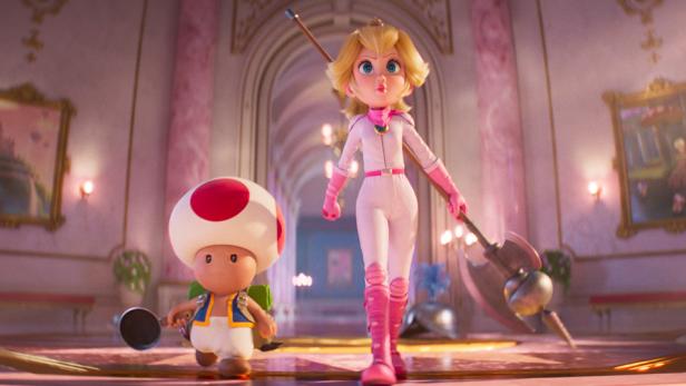 Peach und Toad in "Der Super Mario Bros. Film"