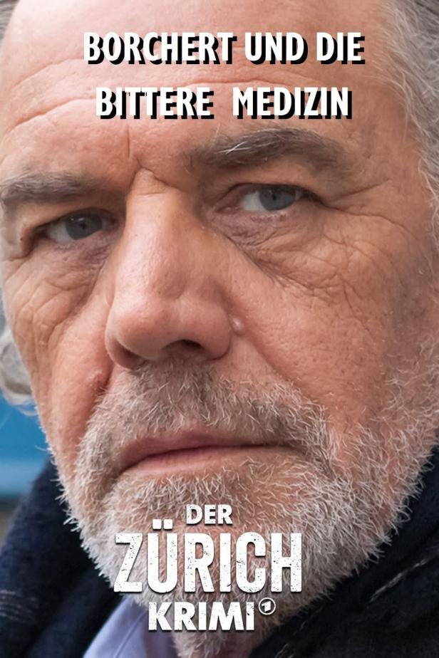 Nahaufnahme des Schauspielers Christian Kohlund als Thomas Borchert in „Borchert und die bittere Medizin“.