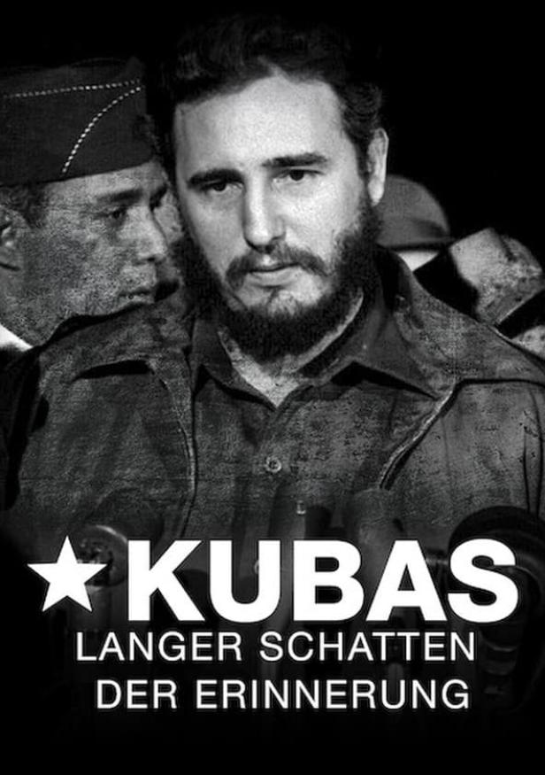 Schwarzweiß-Porträt von Fidel Castro, im Vordergrund der Titel „Kubas langer Schatten der Erinnerung“.