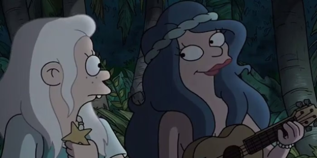 Bean und Mora in "Disenchantment"