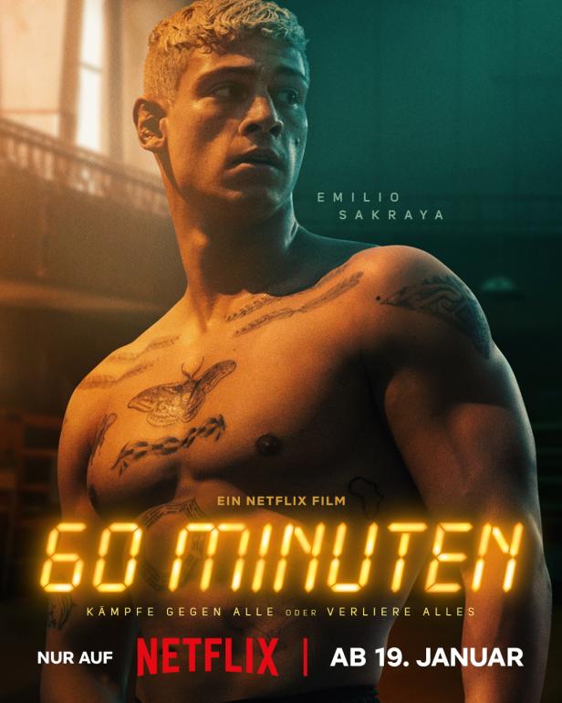 "60 Minuten" auf Netflix: Emilio Sakraya als MMA-Kämpfer