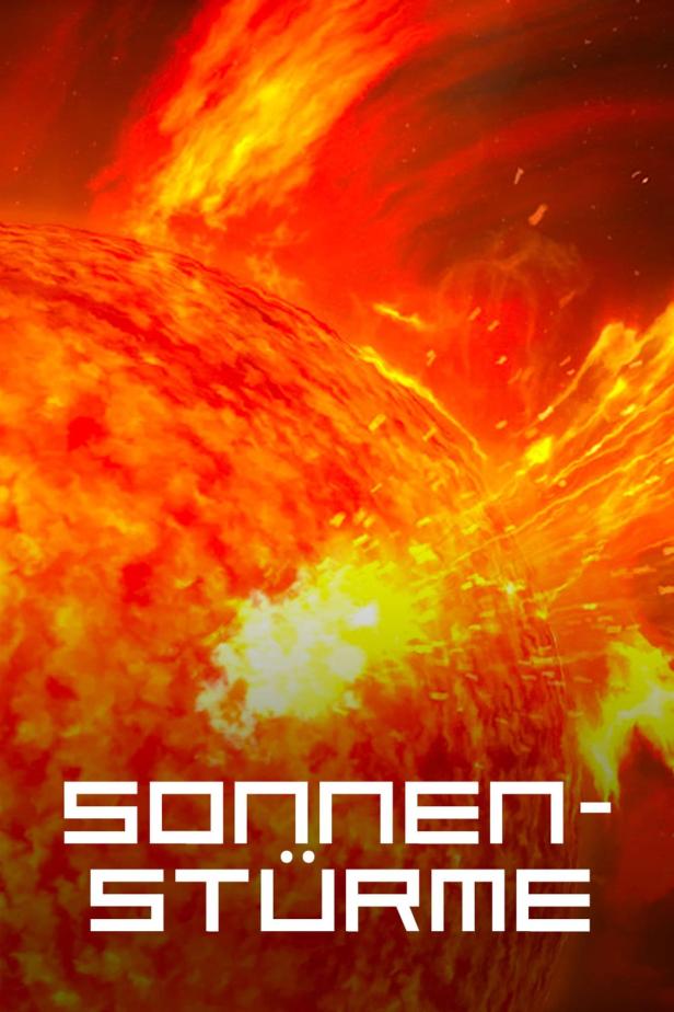 Die Sonne schleudert eine massive Sonneneruption ins All.