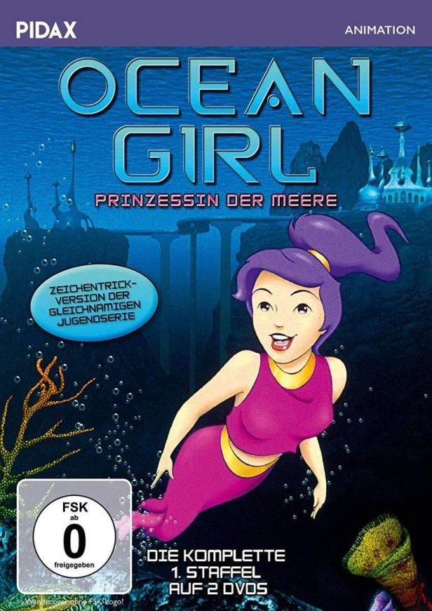 Das Cover der Zeichentrickserie „Ocean Girl – Prinzessin der Meere“.