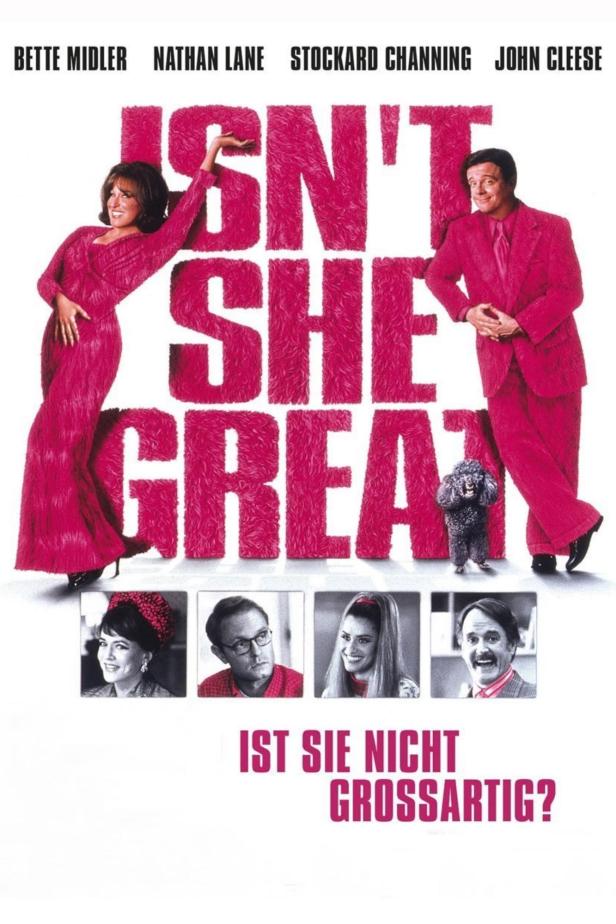 Das Filmplakat für „Ist sie nicht grossartig?“ mit Bette Midler und Nathan Lane.