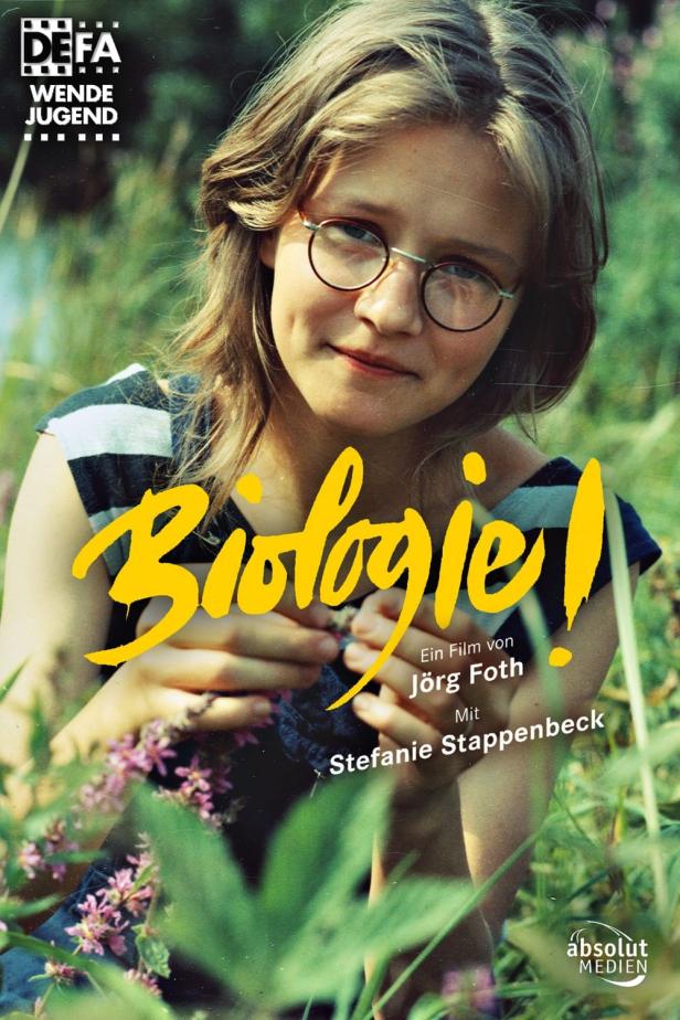 Das Filmplakat für „Biologie!“ mit Stefanie Stappenbeck in der Hauptrolle.
