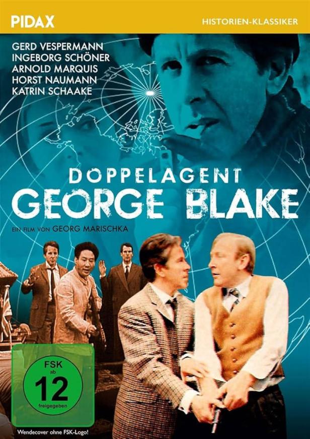 Das Cover des Films „Doppelagent George Blake“ mit Gerd Vespermann und Ingeborg Schöner.