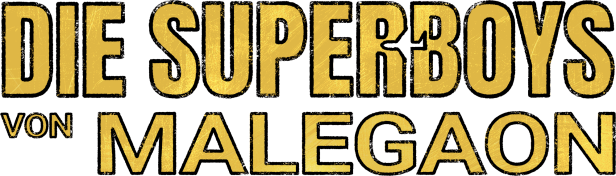 Das Logo des Films „Die Superboys von Malegaon“.