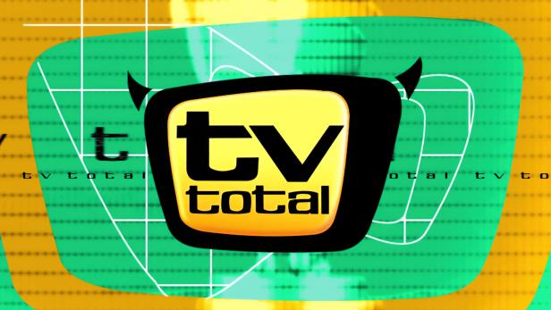 Das stilisierte Logo der Fernsehsendung „TV total“.