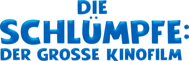 Das Logo des Films „Die Schlümpfe: Der große Kinofilm“.