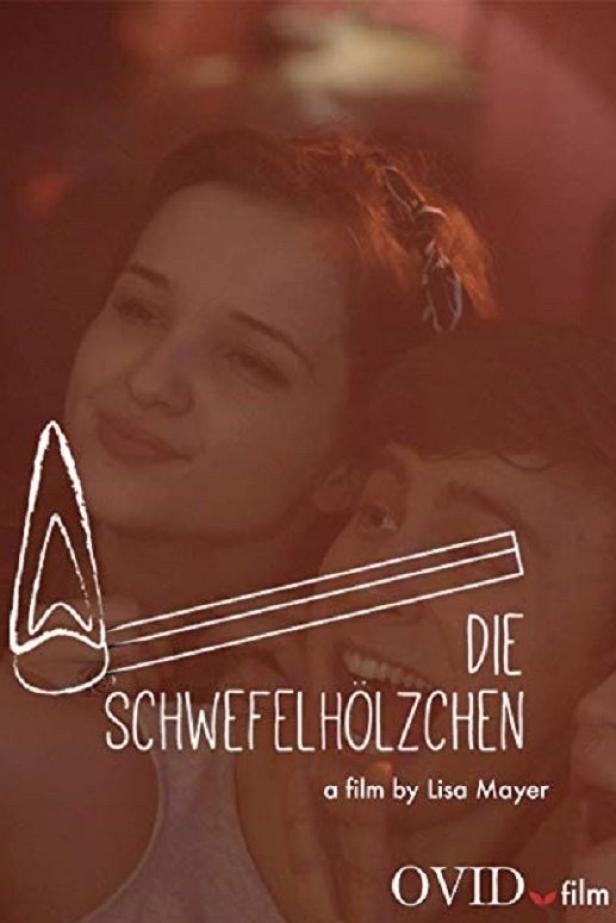 Das Filmplakat für „Die Schwefelhölzchen“ zeigt zwei junge Frauen.