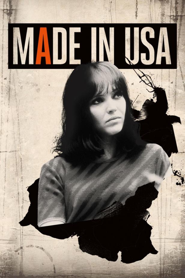 Das Filmplakat für „Made in USA“ zeigt Anna Karina.