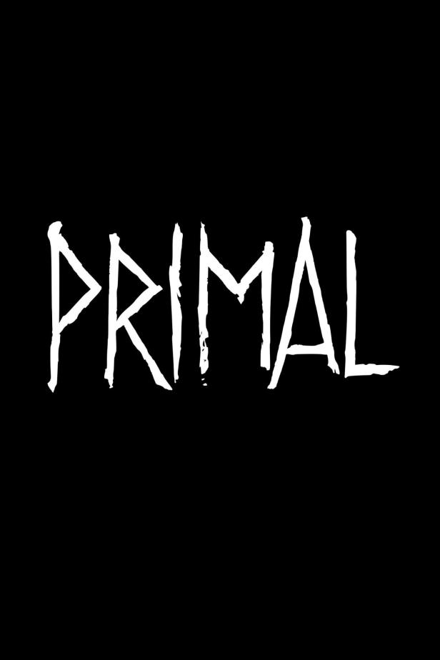 Das Wort „Primal“ in weißer, gekritzelter Schrift auf schwarzem Hintergrund.