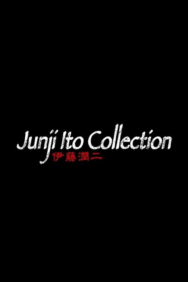 Das Logo der „Junji Ito Collection“ auf schwarzem Hintergrund.