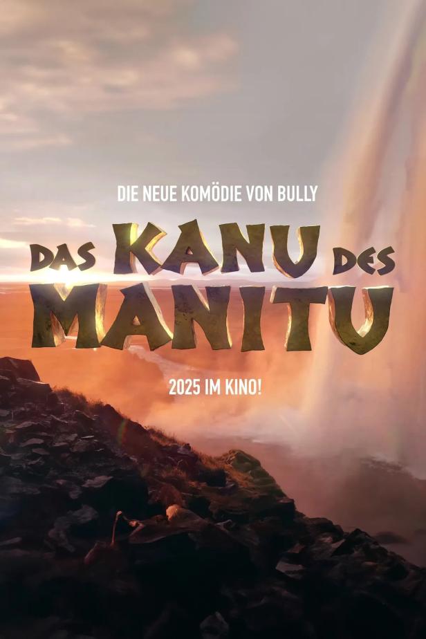 Das Filmplakat für „Das Kanu des Manitu“, die neue Komödie von Bully, die 2025 in die Kinos kommt.
