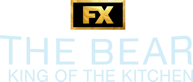 Das Logo der Serie „The Bear: King of the Kitchen“ des Senders FX.
