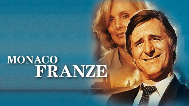 Das Filmplakat zu „Monaco Franze“ zeigt Helmut Fischer und Ruth Maria Kubitschek.