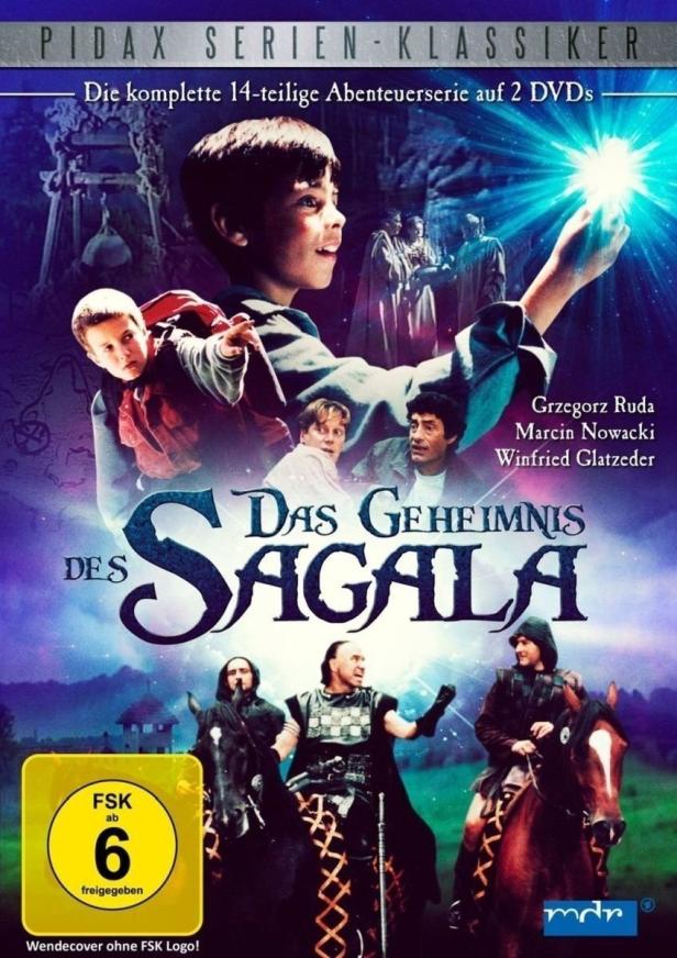 Das Cover der DVD-Box „Das Geheimnis des Sagala“ mit den Hauptdarstellern.