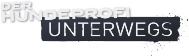 Logo der Sendung „Der Hundeprofi unterwegs“.