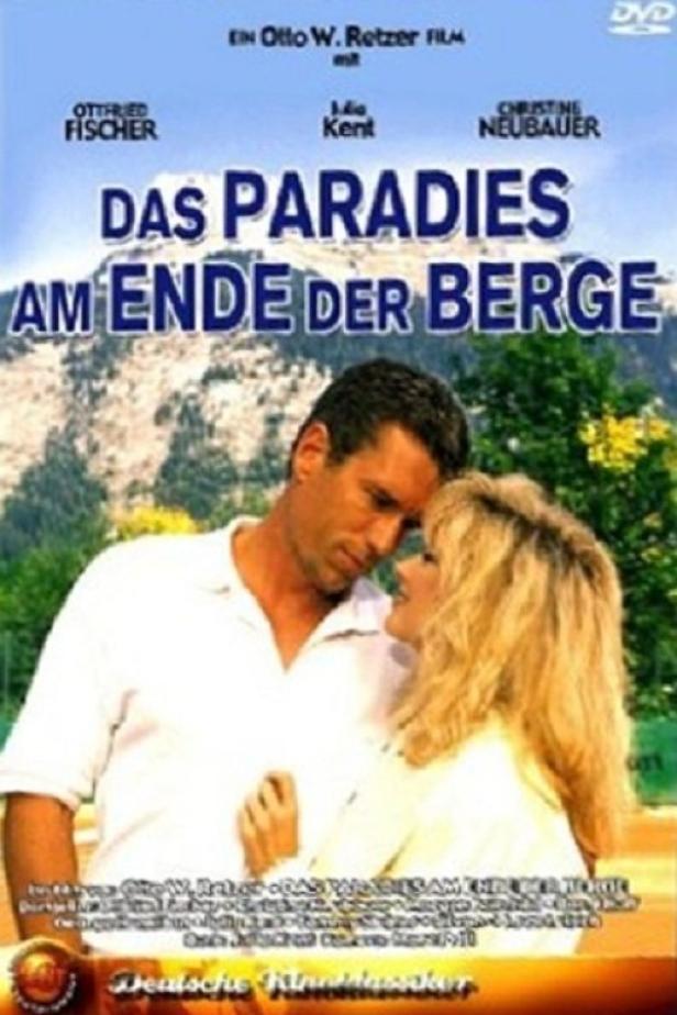 Das Filmplakat für „Das Paradies am Ende der Berge“ mit Ottfried Fischer und Christine Neubauer.