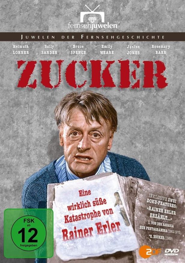 Das Cover des Films „Zucker“ mit Rainer Erler.