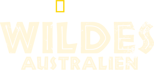 Das Logo von National Geographic prangt über dem Titel „Wildes Australien“.