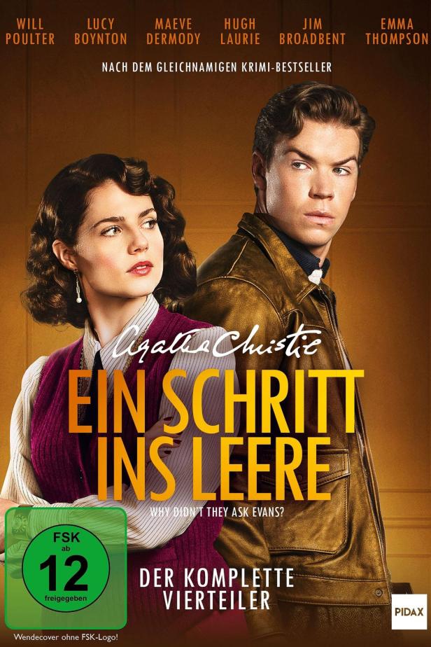 Das Filmplakat zu „Ein Schritt ins Leere“ mit Will Poulter und Lucy Boynton.