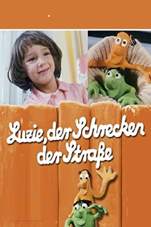 Das Cover von „Luzie, der Schrecken der Straße“ zeigt ein Mädchen und zwei Knetfiguren.