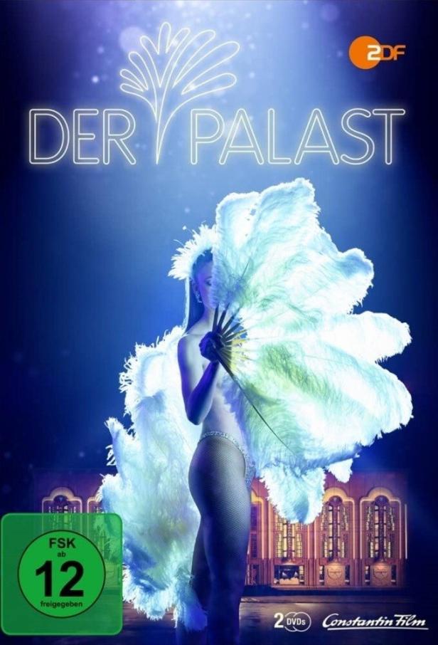 Das Cover der DVD „Der Palast“ zeigt eine Tänzerin mit Federfächer.