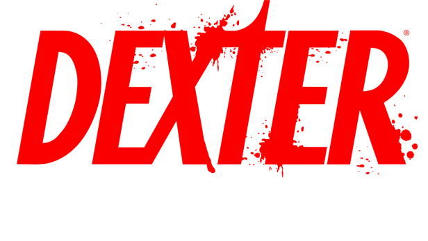 Das Logo der Serie „Dexter: Original Sin“ in Rot und Weiß auf schwarzem Hintergrund.