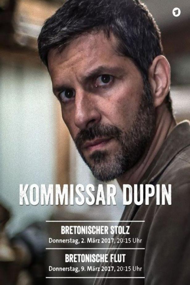 Ein Porträt von Kommissar Dupin, Titelheld einer Fernsehserie.